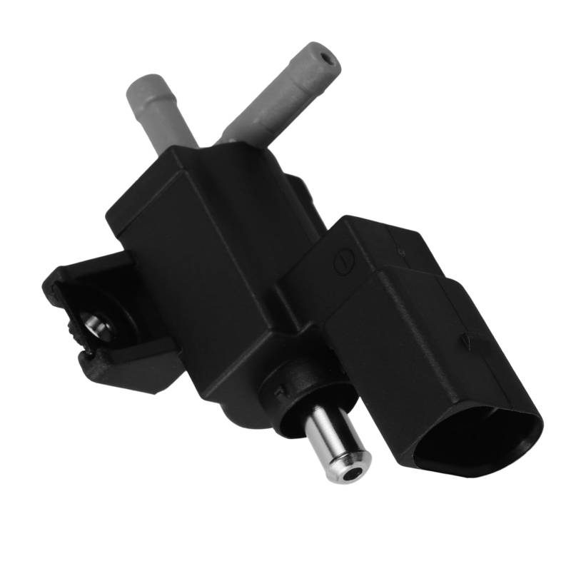 Alipis Fahrzeug Turbolader Boost Magnetventil Druckventil Auto Umrüstzubehör Auto Turbolader Boost Magnetventil Ersatz Turbolader Boost Magnetventil Autoteil Schwarzer Kunststoff von Alipis