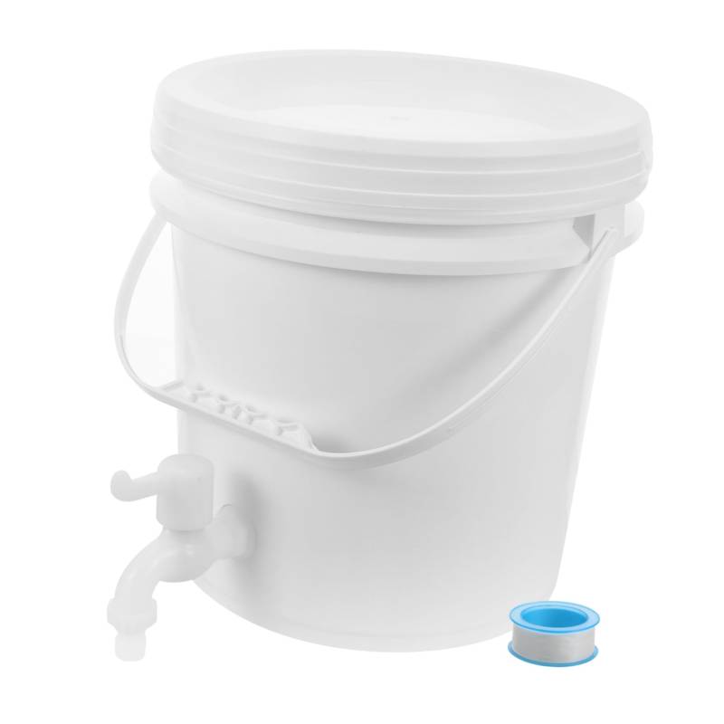 Alipis Lagertank Wohnwagen Container Tülle Camping Wasserbehälter Krüge Wasserbehälter Mit Wasserhahn Outdoor-versorgung Camping Wasserkrug Outdoor-Camping-wassereimer Plastik von Alipis