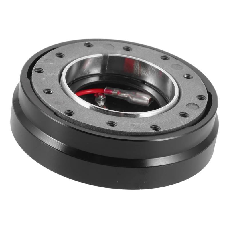 Alipis Lenkradnabe Lenkrad Schnellspanner Nabenadapter Lenkradadapter Radnabenpositionierer Radnabenadapter Schnellspanner Radadapter Lenkrad Kit Schwarzes Metall von Alipis