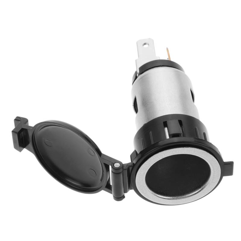 Alipis Metal -zein -seit Typ Motorrad-zigarettenanzünder-buchse 12v Zigarettenanzünderstecker Zigarettenanzünder Im Auto 12-v-zigarettenanzünder Black von Alipis