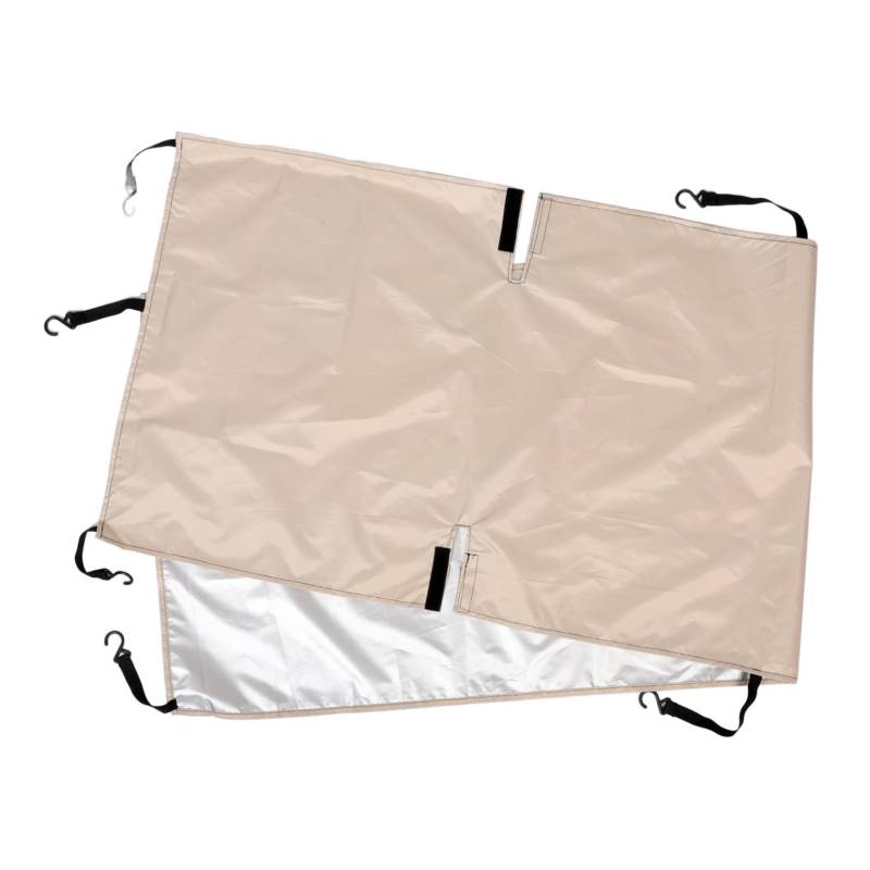 Alipis Regenschutzabdeckung Fahrrad Motorradabdeckung Plane Reitroller Hart Outdoor Universal Wasserdicht Moped Abdeckung Center Elektroschutz Fahrer Fahrradabdeckung Beige Oxford Tuch von Alipis