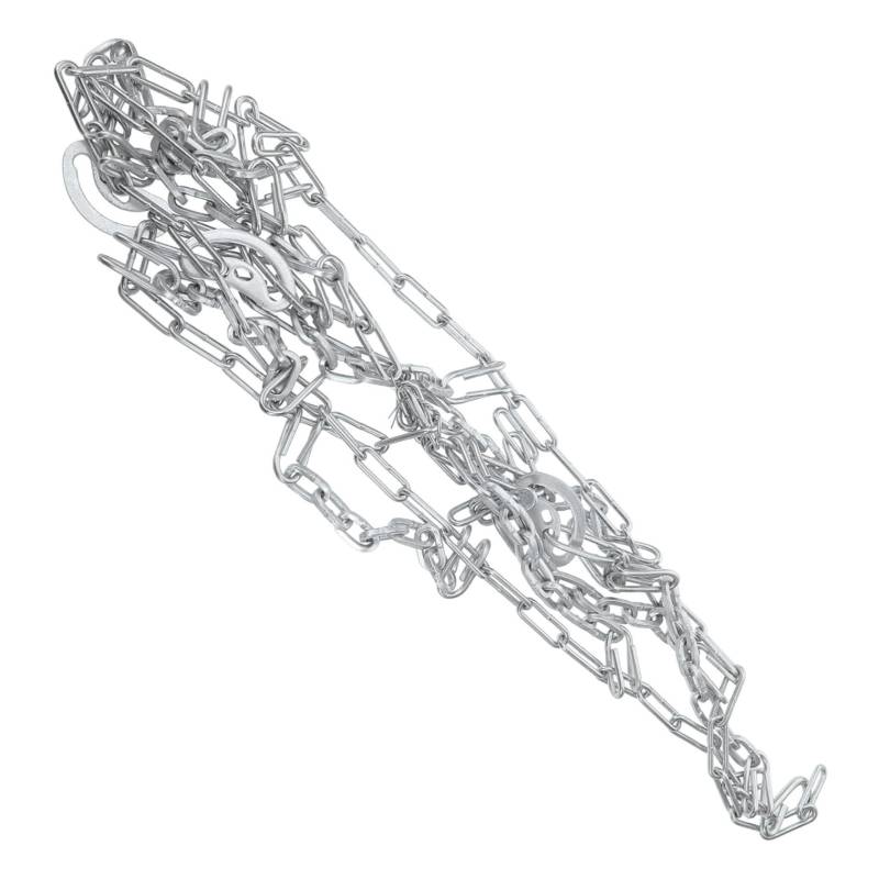 Alipis Schneeketten Winterreifenketten Für Anti Rutsch Kettenradketten Spikes Griffe Motorräder Schneereifenketten Ketten Für Reifen Für Kettenreifen Elektro Silber Stahl von Alipis