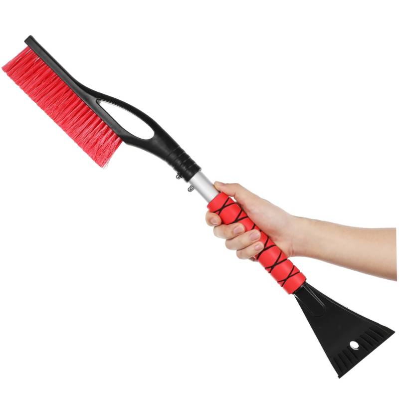 Alipis Schneeschaufelreiniger Enteisungswagen Faltbar Leicht Zum Entfernen Von Fenstereis Schneebürste Windschutzscheiben Schneeschaber Schneeschaber Windschutzscheibenschaber von Alipis
