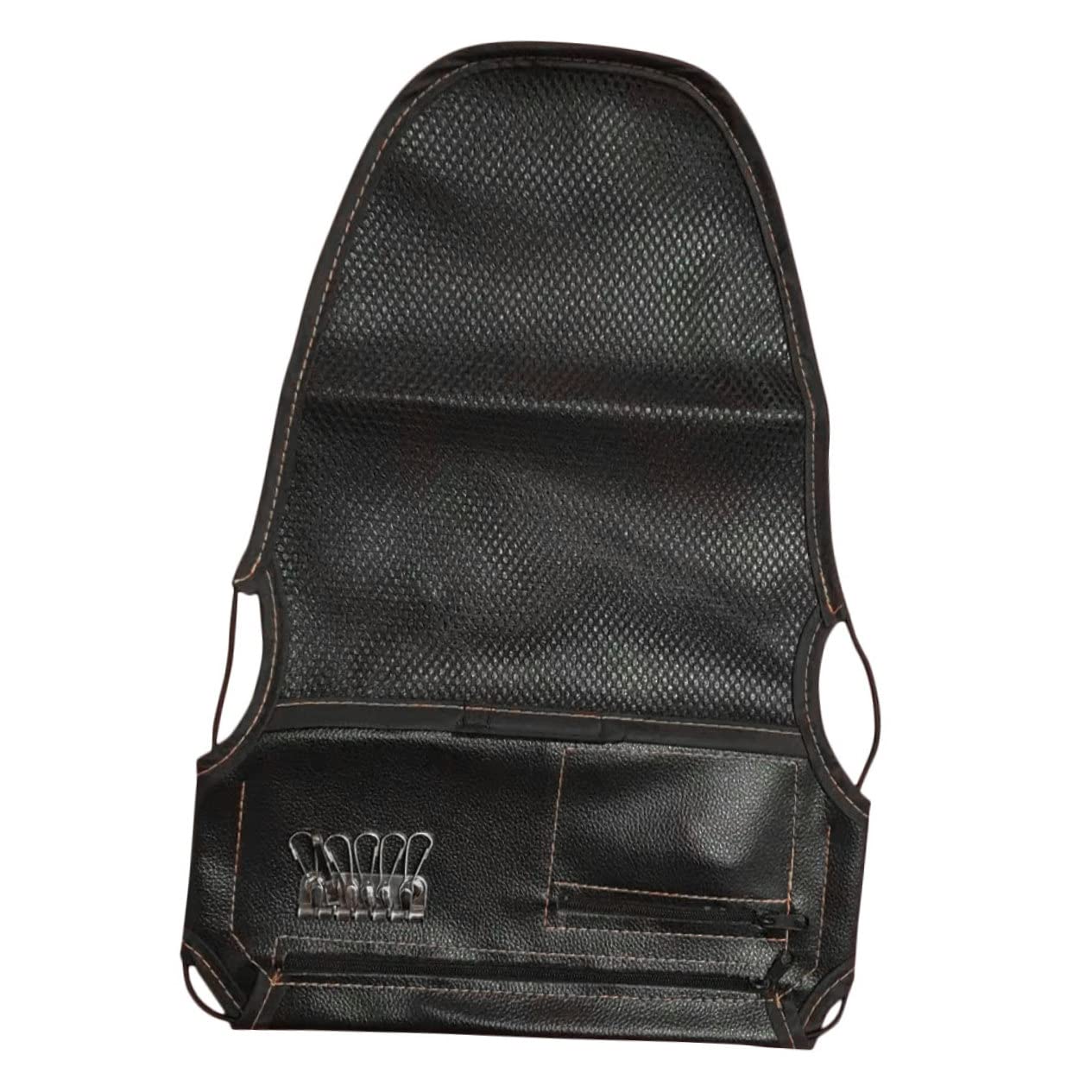 Alipis Sitzablage Multifunktionale Sitz für Roller und Motorroller PU Ledertasche mit Schlüsselanhänger und Wallet für Zubehör von Alipis