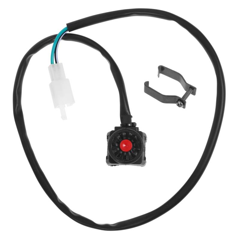 Alipis Zündspulensatz Spulenzündung Mini Motorrad Zündspule Ersatz Motorradzubehör Passend Für Motorradmotor Anlasser Zündspule Starter Mini Fahrradteile Funken Rot Gummi von Alipis