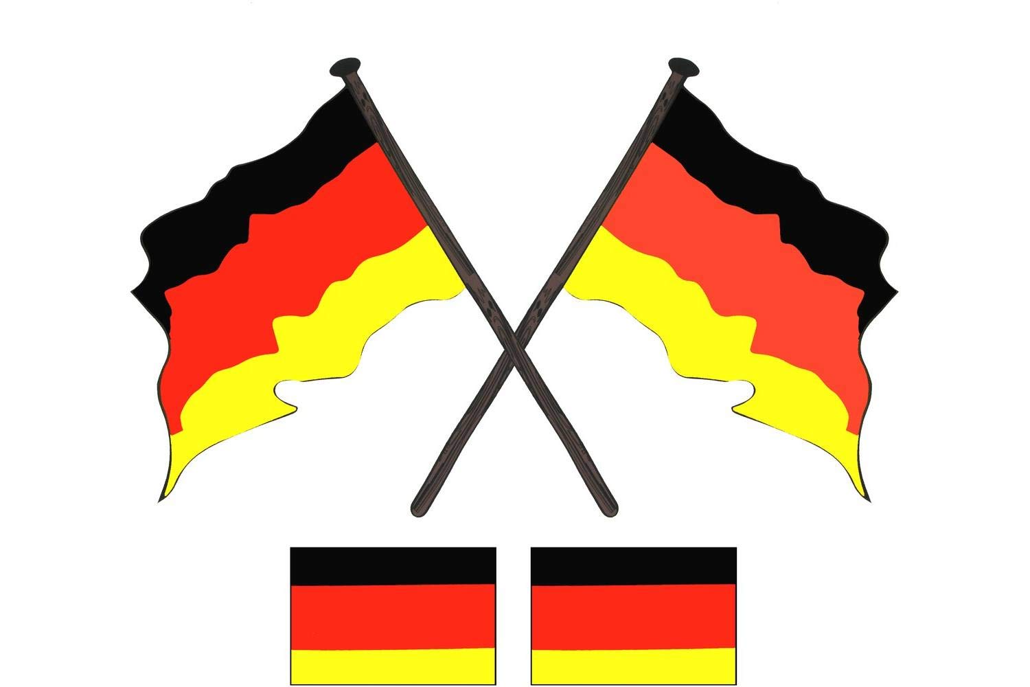 All Ride 871125236358 Aufkleber Flagge Deutschland von All Ride