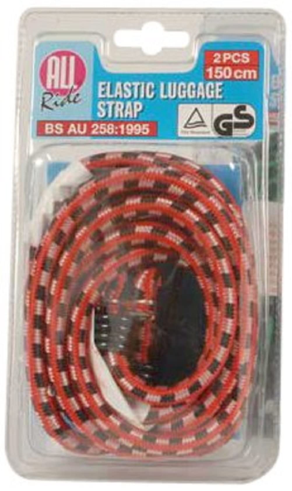 All Ride Gepäckspanner Gepäckgurt Spanngurt 150 cm 2er Packung von All Ride