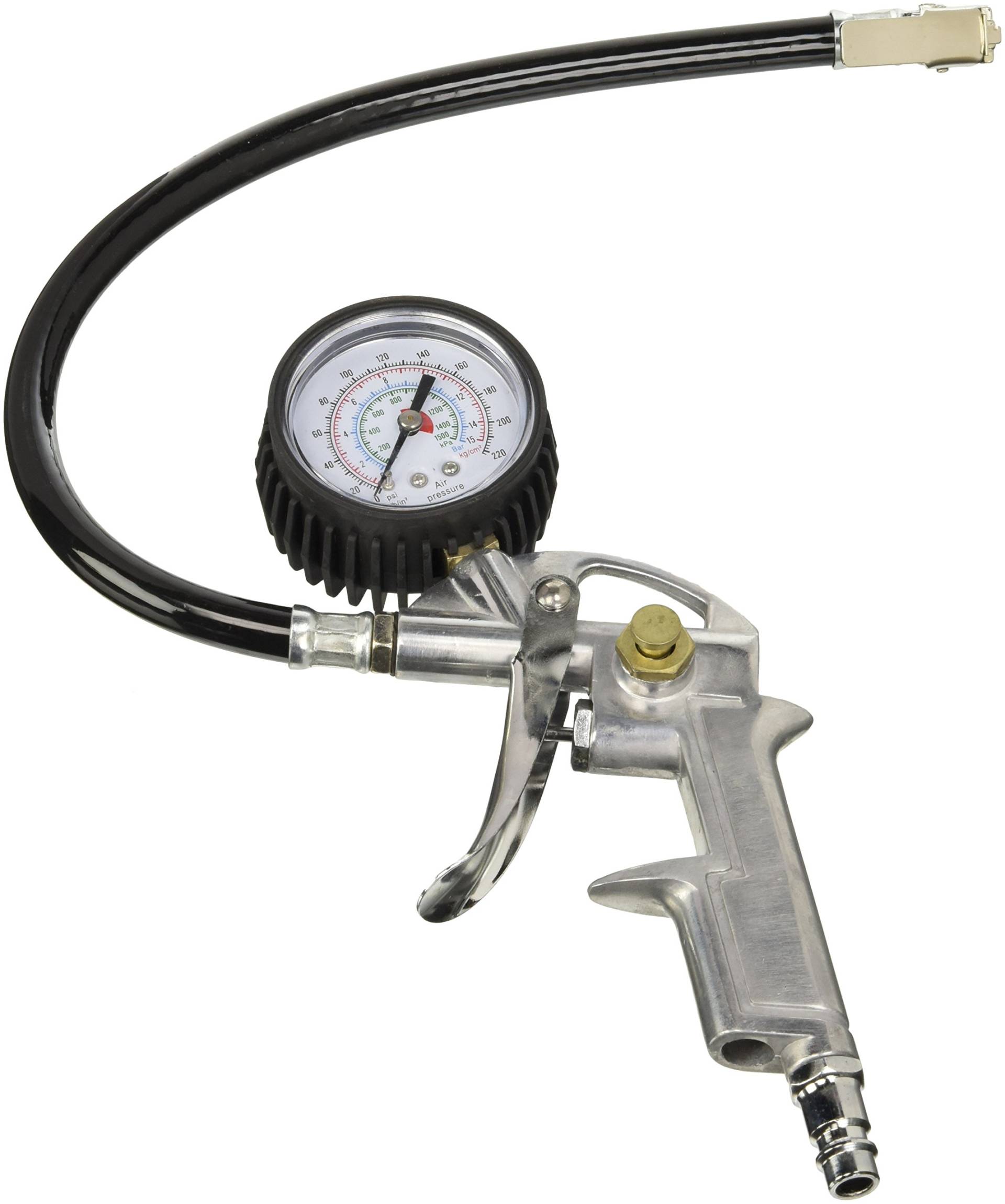 All Ride Reifenfüllgerät Luftpistole mit Manometer Druckmesser Fahrrad/Pkw/Lkw für Kompressor von All Ride
