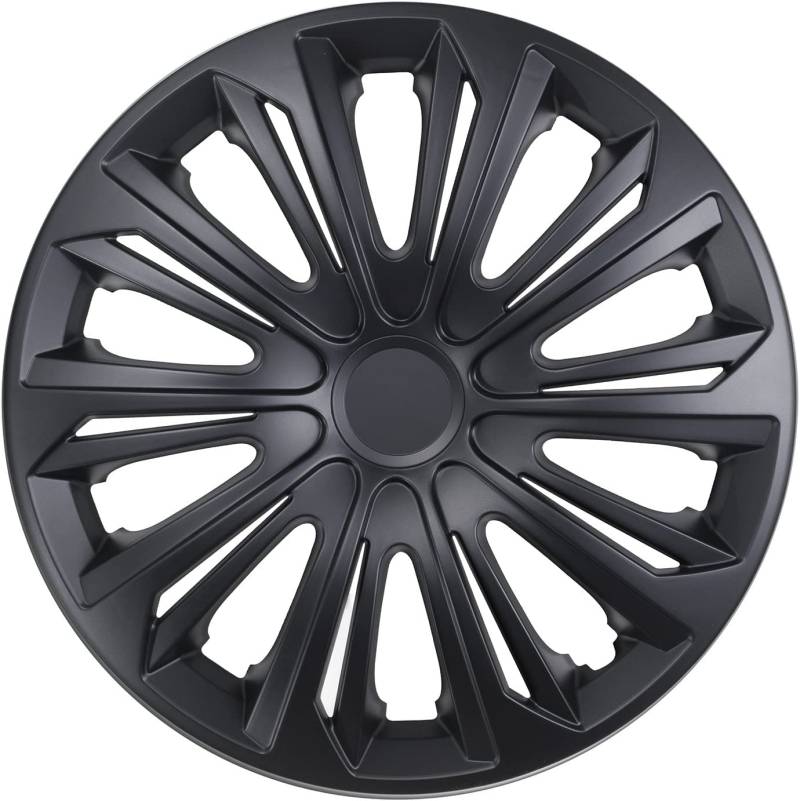 All4You Radzierblenden Nrm Strong Schwarz Matt 16" Zoll Radkappen Radblenden 4 Stück Black von All4You