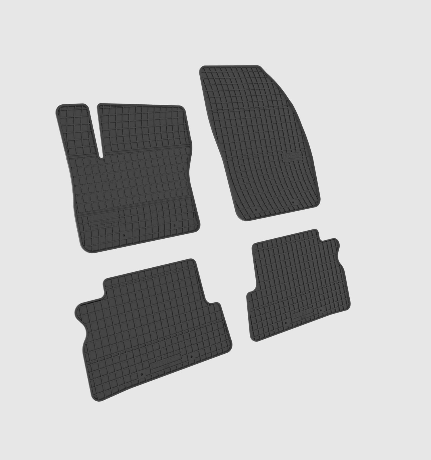 Gummimatten kompatibel mit Ford C-Max Focus C-Max ab Bj. 03 100% Passgenau Gummi-Fußmatten von All4You