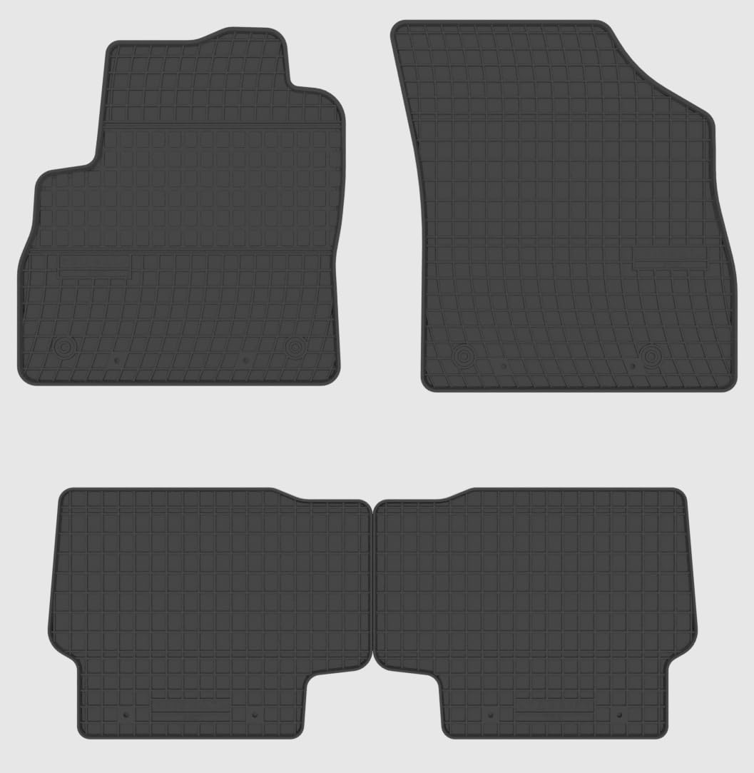 Gummimatten kompatibel mit Opel Astra V K ab 2015 100% Passgenau Gummi-Fußmatten von All4You