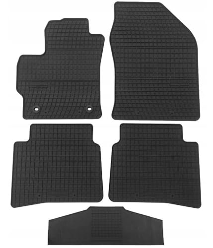 Gummimatten kompatibel mit Toyota Corolla XII E21 ab 2018-100% Passgenau Gummi-Fußmatten von All4You