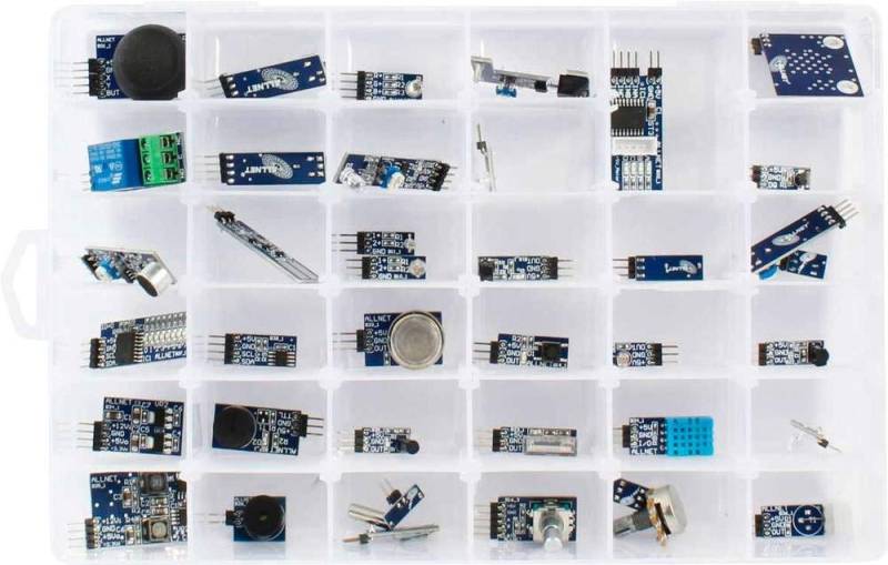 ALLNET 4duino_40in1_Kit1 Sensorkit 1 Set Passend für (Entwicklungskits): Arduino von AllNet