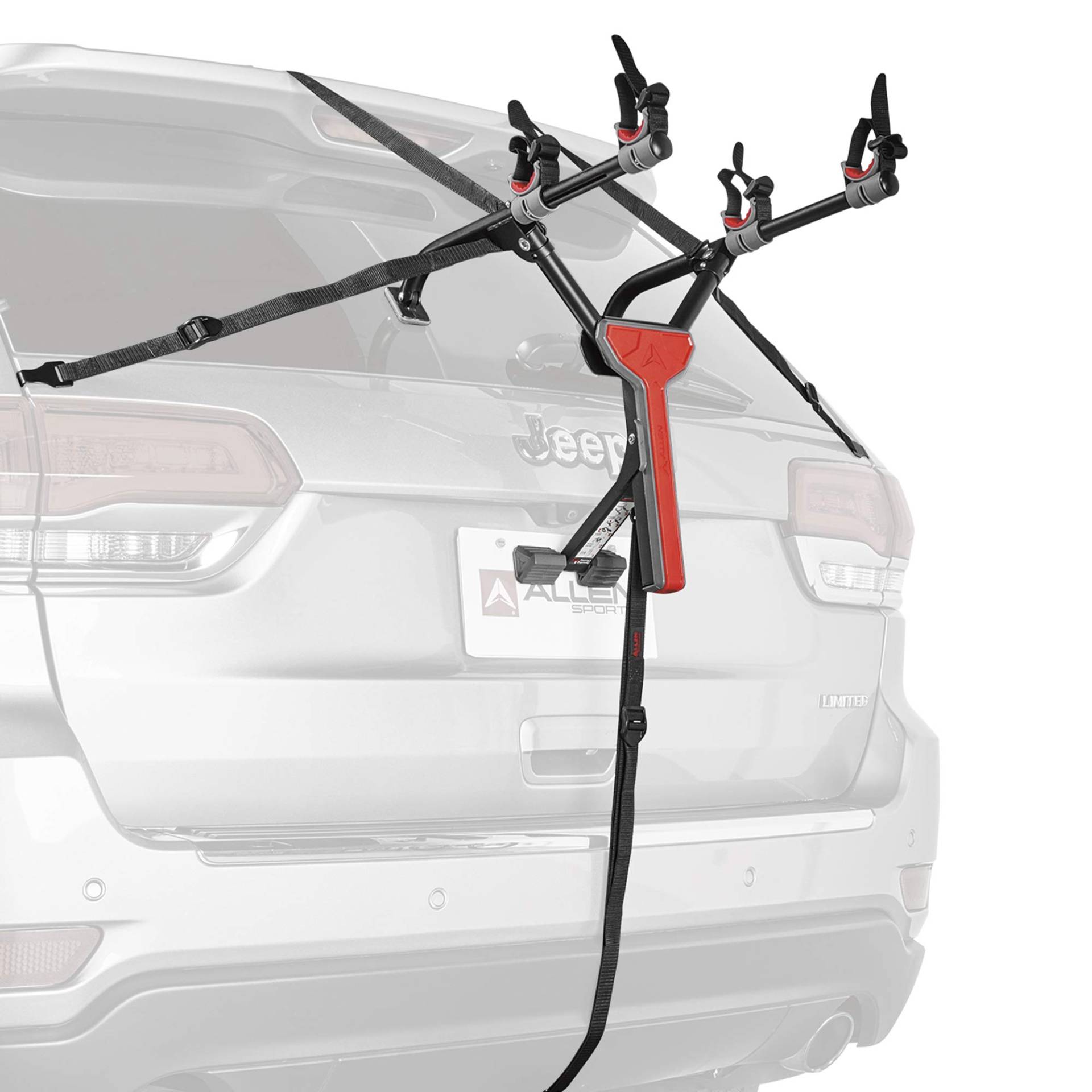 Allen Sports Ultra-kompakter, Faltbarer Fahrradträger für Kofferraum, für 2 Fahrrad, Modell MT2-B, Graue Pulverbeschichtung Allen Sports Ultra-kompakter, Faltbarer Fahrradträger für Kofferraum, für 2 Fahrrad, Modell MT2-B, Graue Pulverbeschichtung von Allen