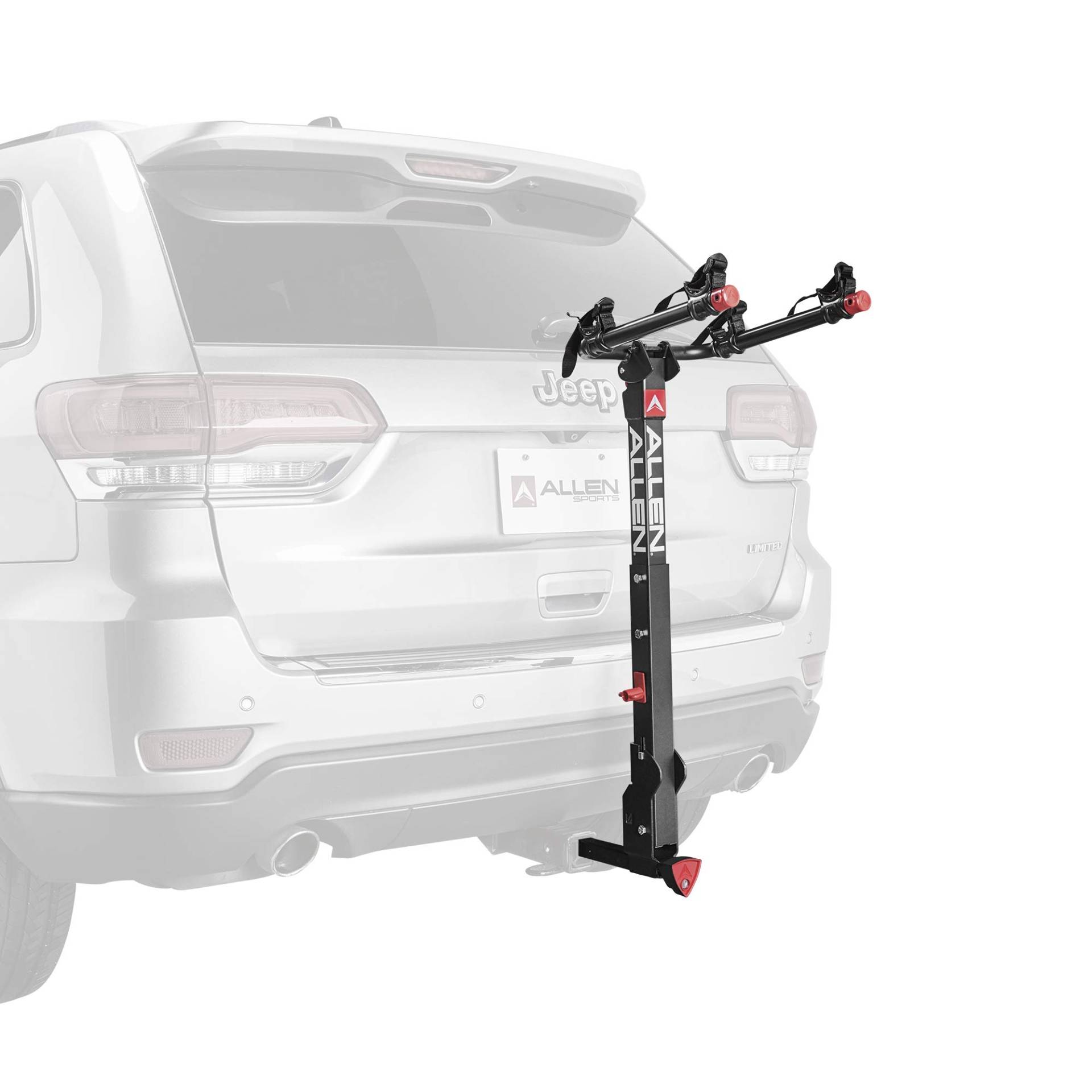 Allen Sports Deluxe+ Fahrradträger für 2 Fahrräder, mit Schnellverschluss, für 3,8 cm und 5,1 cm Anhängerkupplung, Modell 820QR schwarz Allen Sports Deluxe+ Fahrradträger für 2 Fahrräder, mit Schnellverschluss, für 3,8 cm und 5,1 cm Anhängerkupplung, Modell 820QR schwarz von Allen