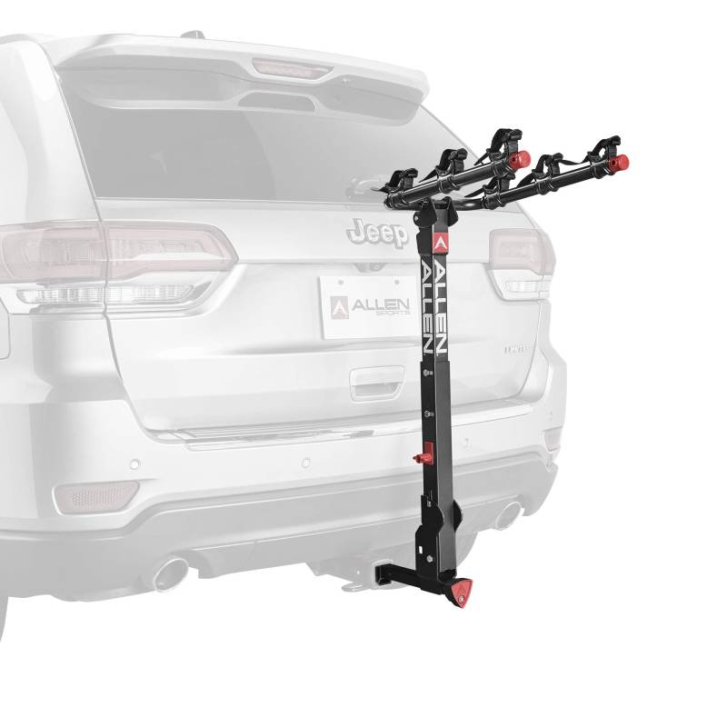 Allen Sports Deluxe+ Schnellspanner 3-Fahrradträger für 1 1/10.2 cm und 5.1 cm Kupplung, Modell 830QR von Allen