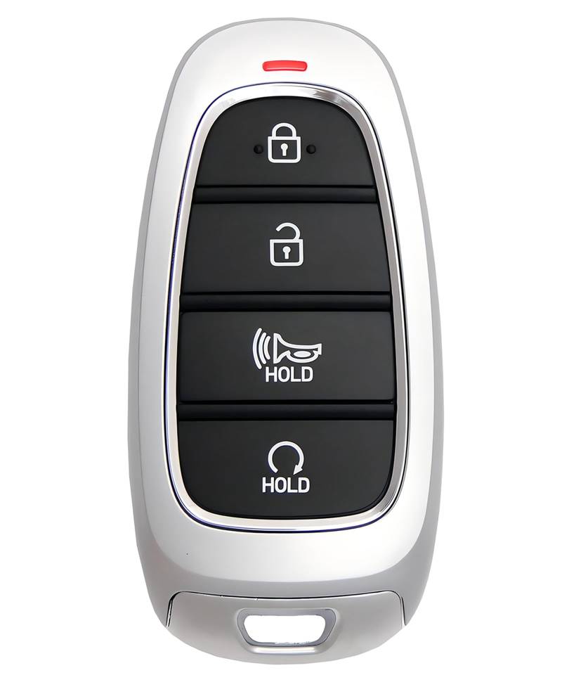 Alliskeys Smart-Schlüssel für Hyundai, Santa Fe 2023, 4 Tasten, Näherungsschlüssel, Ersatz für Hyundai-Santa Fe TQ8-FOB-4F26 95440-S2600 von Alliskeys