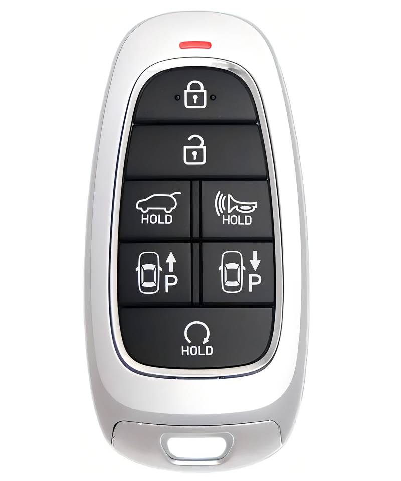Smart-Schlüssel für Hyundai-Santa Fe 2023, Alliskeys 7-Tasten-Proximity-Schlüsselanhänger, Ersatz für Hyundai-Weihnachtsmann Fe TQ8-FOB-4F28 95440-S1660 von Alliskeys