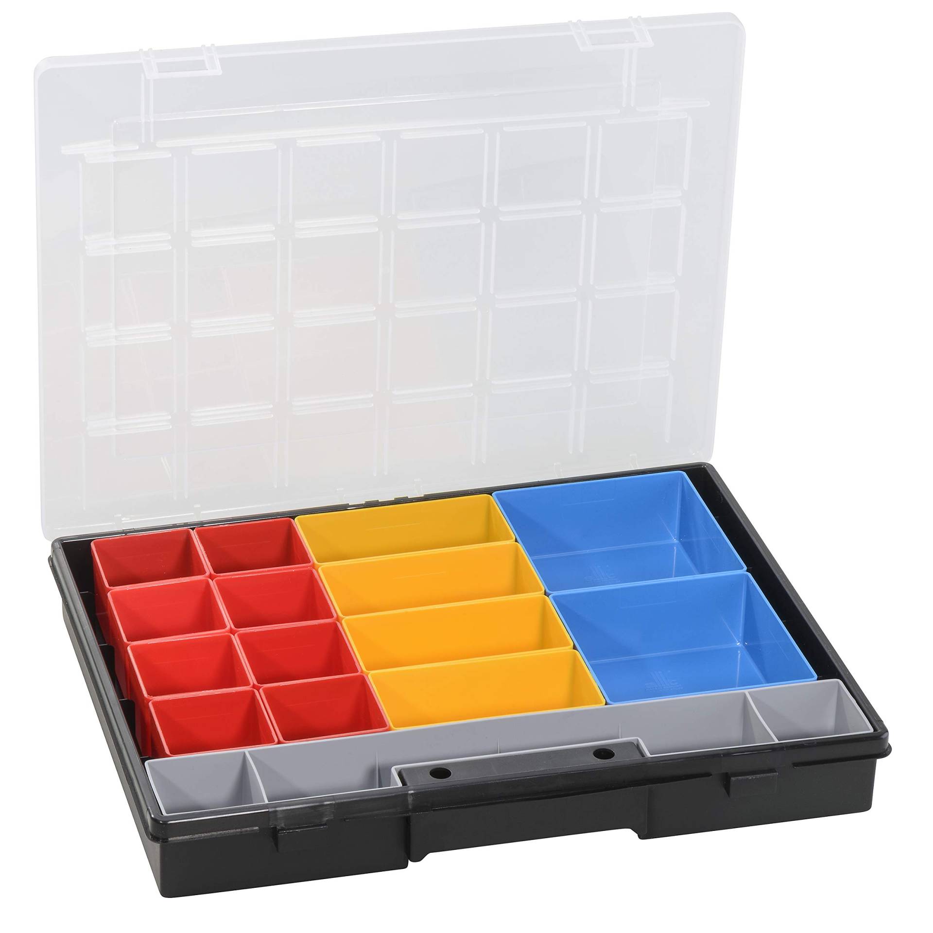 Allit EuroPlus Flex 37-17 Sortimentskasten Sortierkasten, herausnehmbare Einsatzboxen 457202, Schwarz Allit EuroPlus Flex 37-17 Sortimentskasten Sortierkasten, herausnehmbare Einsatzboxen 457202, Schwarz von Allit