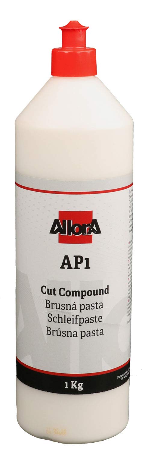 AllorA NEU Schleifpaste AP1 Schleifpolitur + 3M Polierschaum genoppt 50456 133mm von AllorA