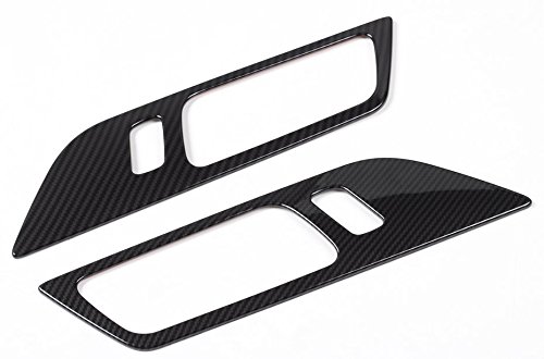 Carbon Innendekoration Decal Frame Cover Trim für Ford Mustang 2015+ (Door Interior Decoration Frame Cover Trim) von Alloy