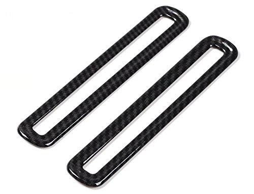 Carbon Innendekoration Decal Frame Cover Trim für Ford Mustang 2015+ (Door Vent Decoration Circle Trim) von ALLOY