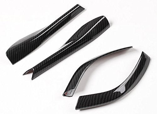 Carbon Innendekoration Decal Frame Cover Trim für Ford Mustang 2015+ (Rearview Mirror Pedestal Trim) von Alloy