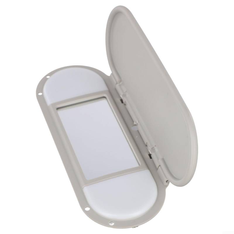 Graue Sonnenblendenabdeckung für Mini für Cooper F55 F56 F60 2015 2022, schneller Ersatz mit OEM-Nummer 51167366950 von Allthingstore