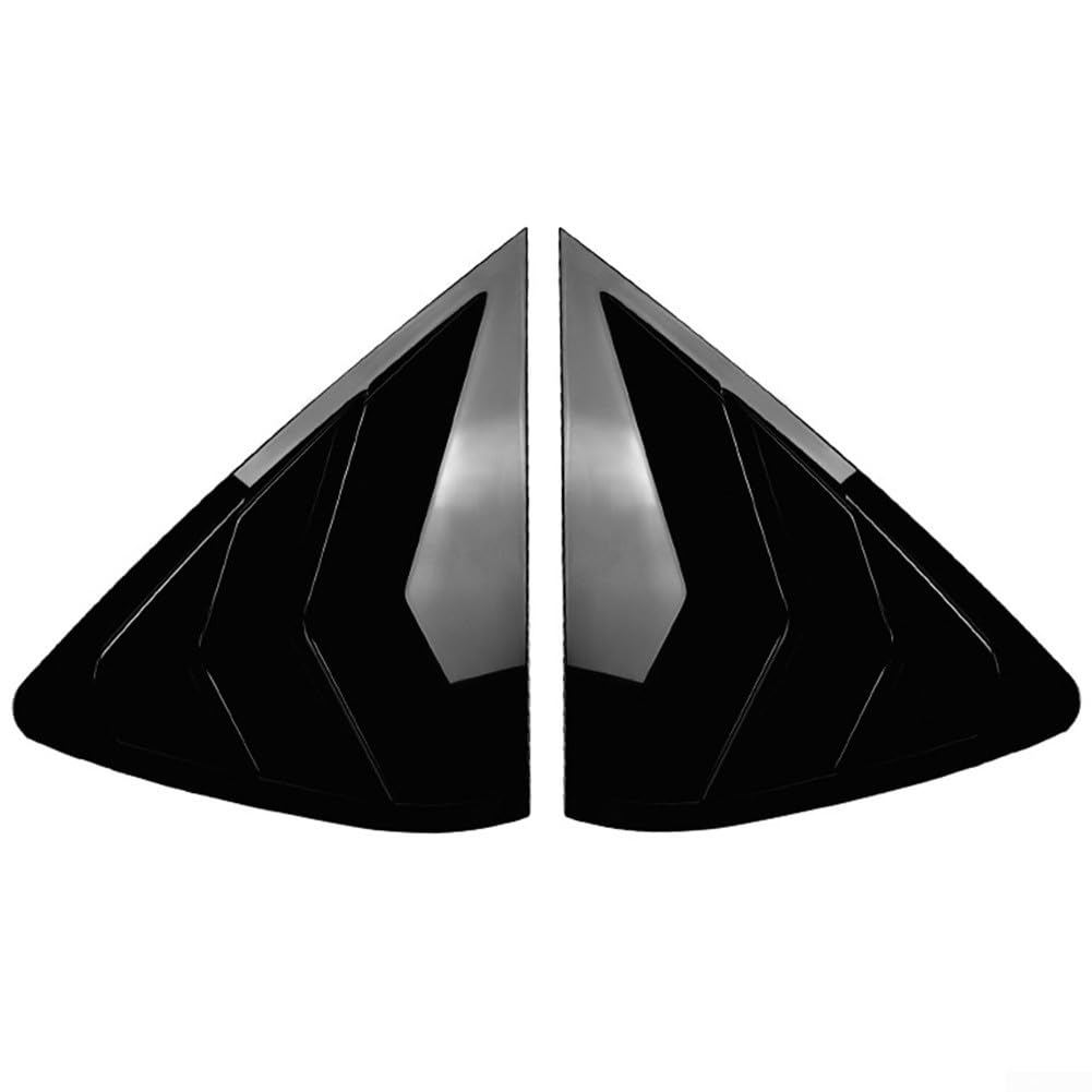 Hintere Tür Glasverkleidung für BMW für X6 2015 2019, passt links und rechts (schwarz) von Allthingstore