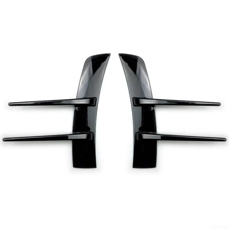 Verleihen Sie Ihrem Auto Stil mit Frontstoßstangenlippe, Lüftungsschlitz-Verkleidung, Spoiler, Canards Splitter, für Benz A180, A200, A220 (schwarz) von Allthingstore