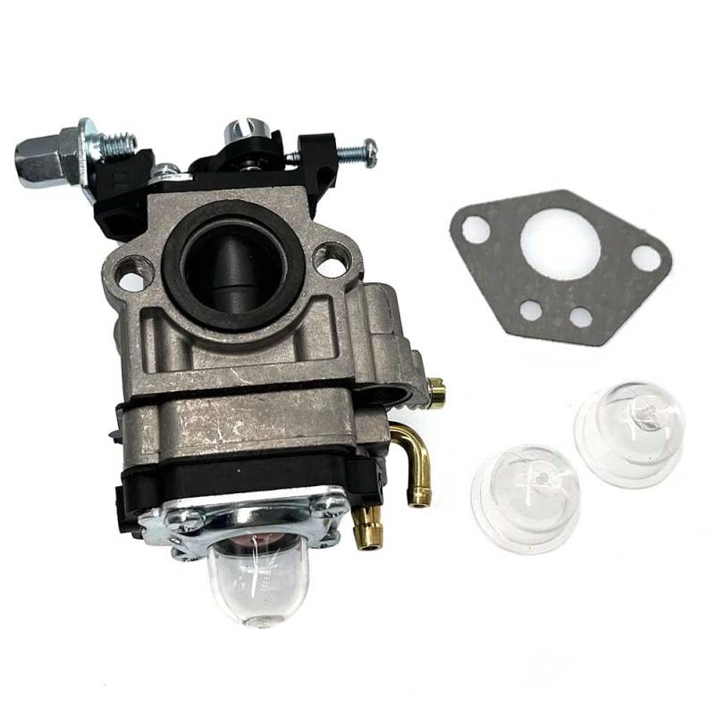 AM 15mm Vergaser mit Dichtung für Florabest FBS 43 A1, FBK 4 B2 4in1 / Parkside PBK 4 A1, PBS 2 A1 Motorsense von Allymoto