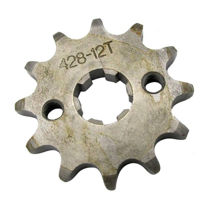 Almencla 12T 428 Kette/Pitch Ritzel COG Dirt Bike ATV Moped 17mm Welle von Almencla