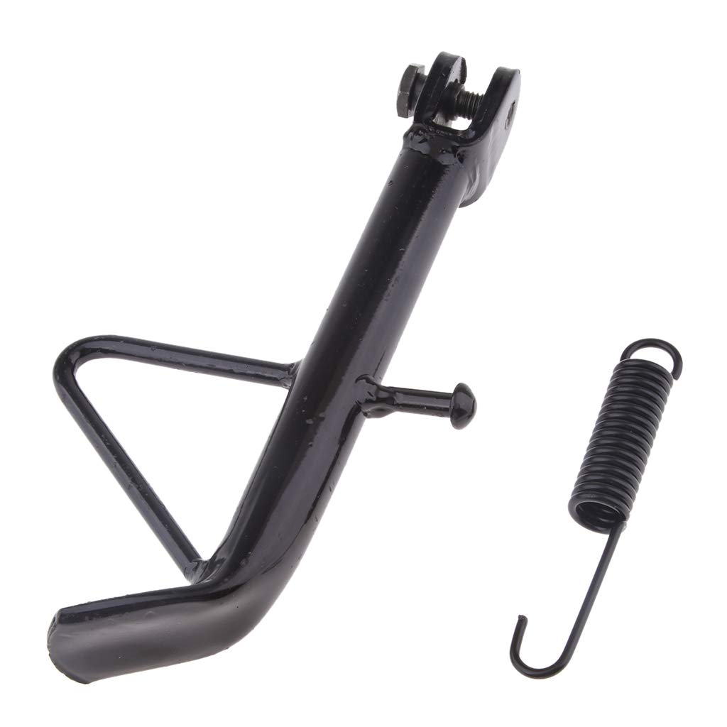 Almencla Motorrad Roller Universal Seitenständer Ständer Abstellstütze Fußstütze - Schwarz 16cm Almencla Motorrad Roller Universal Seitenständer Ständer Abstellstütze Fußstütze - Schwarz 16cm von Almencla