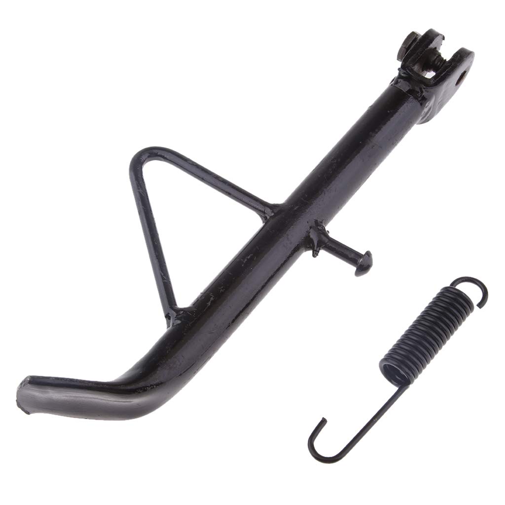 Almencla Motorrad Roller Universal Seitenständer Ständer Abstellstütze Fußstütze - Schwarz 19cm Almencla Motorrad Roller Universal Seitenständer Ständer Abstellstütze Fußstütze - Schwarz 19cm von Almencla