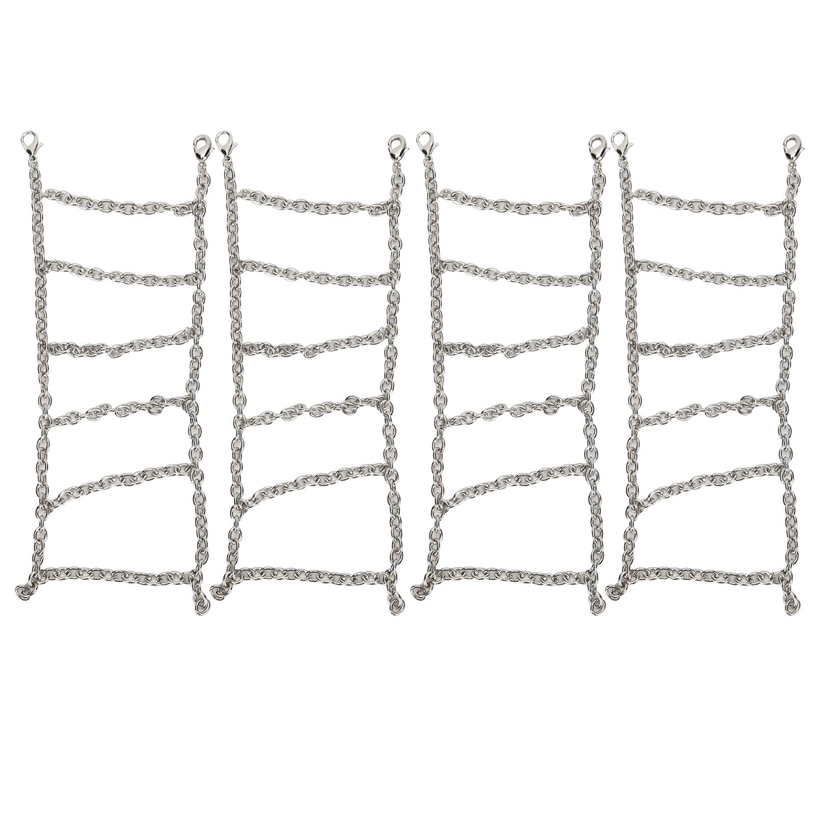 4-teilige Reifenkette RC-Radreifen Metall Schneekette Reifen Rutschfeste Metallkette für MN86 1/12 RC Crawler RC -Automodellzubehör 4-teilige Reifenkette RC-Radreifen Metall Schneekette Reifen Rutschfeste Metallkette für MN86 1/12 RC Crawler RC -Automodellzubehör von Alomejor