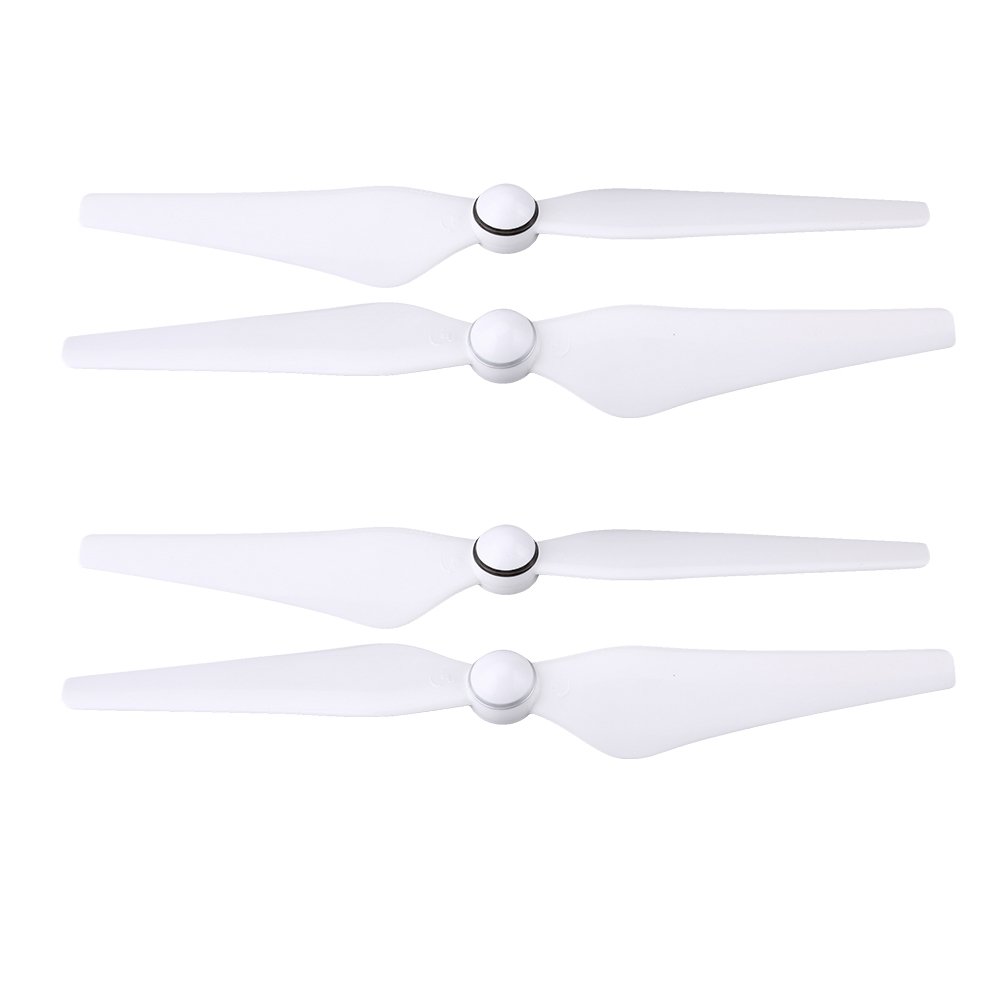Alomejor 2 Paare 9450S Kunststoff Selbstziehende Drohnenpropellerblätter Quadcopter Zubehör für Phantom 4/4 Pro Alomejor 2 Paare 9450S Kunststoff Selbstziehende Drohnenpropellerblätter Quadcopter Zubehör für Phantom 4/4 Pro von Alomejor