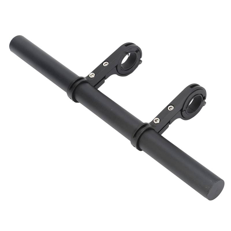 Alomejor Fahrrad-Lenkerverlängerung 30 cm, Montagestange für Fahrradscheinwerfer aus Aluminiumlegierung, doppelte Halterung für Fahrradlenker von Alomejor