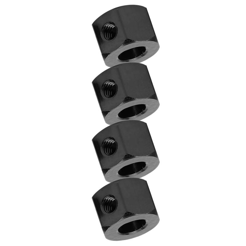 Alomejor Expansionsadapterhub aus Aluminiumlegierung für WPL D12 RC -LKW, Hochwertige RC -Hub Adapter Kombination von Funktion für WPL D12 LKW Modifikation (Black) von Alomejor