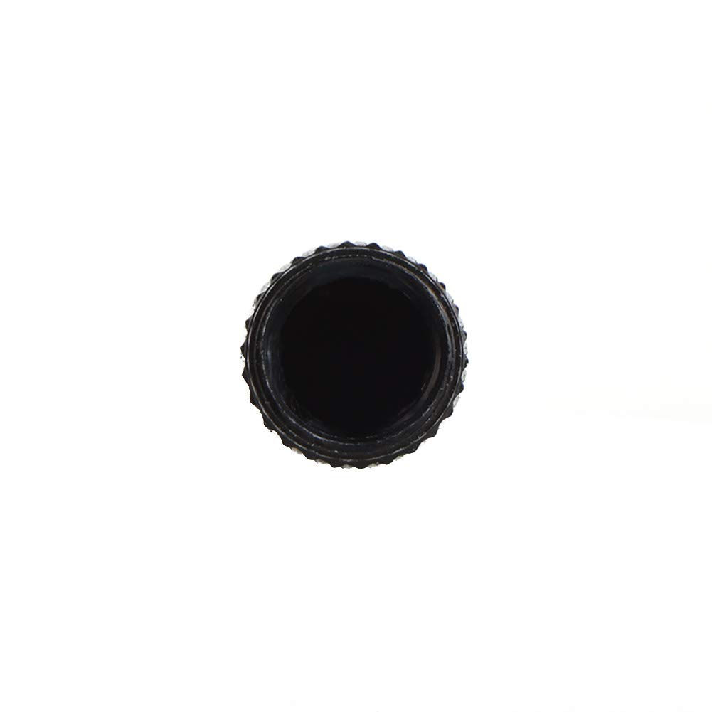 Aluminium -Kugel -Legierungs Reifen Legierungs Ventilkappen (Black) von Alomejor