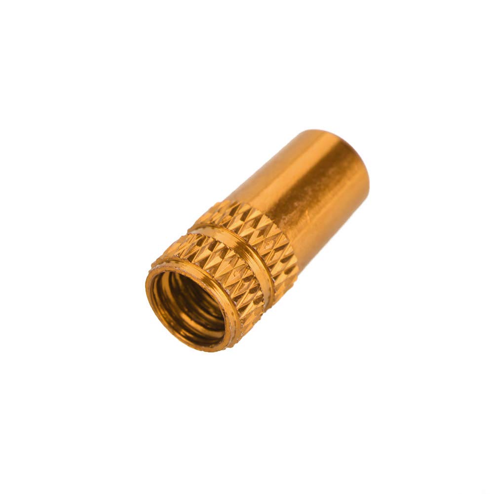 Aluminium -Kugel -Legierungs Reifen Legierungs Ventilkappen (Gold) von Alomejor