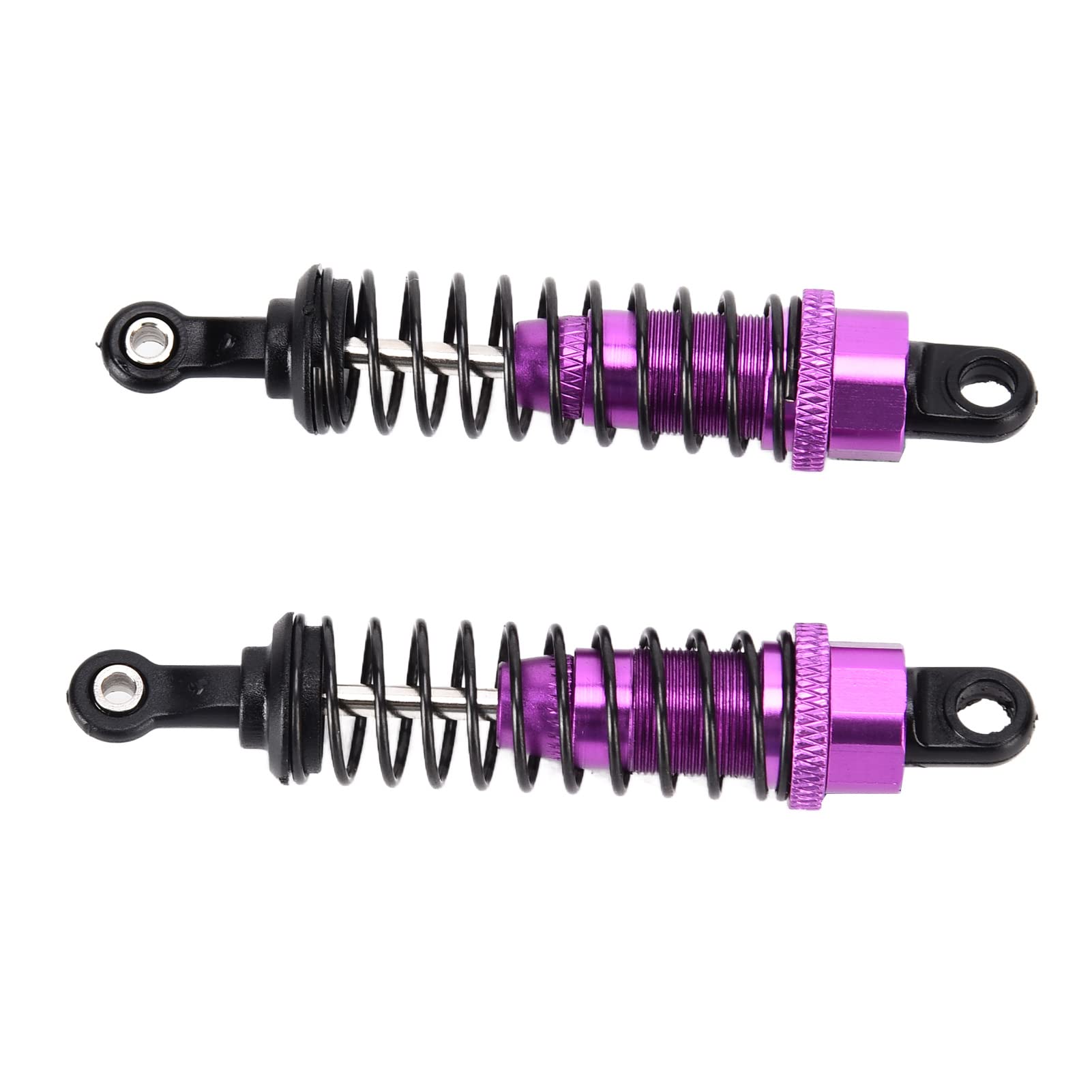 Fernbedienung Car 2pcs 73 Mm Länge Vordere Heckdämpfer Aluminiumlegierung Perfekter Ersatz für Modellauto DIY -Enthusiasten (PURPLE) von Alomejor