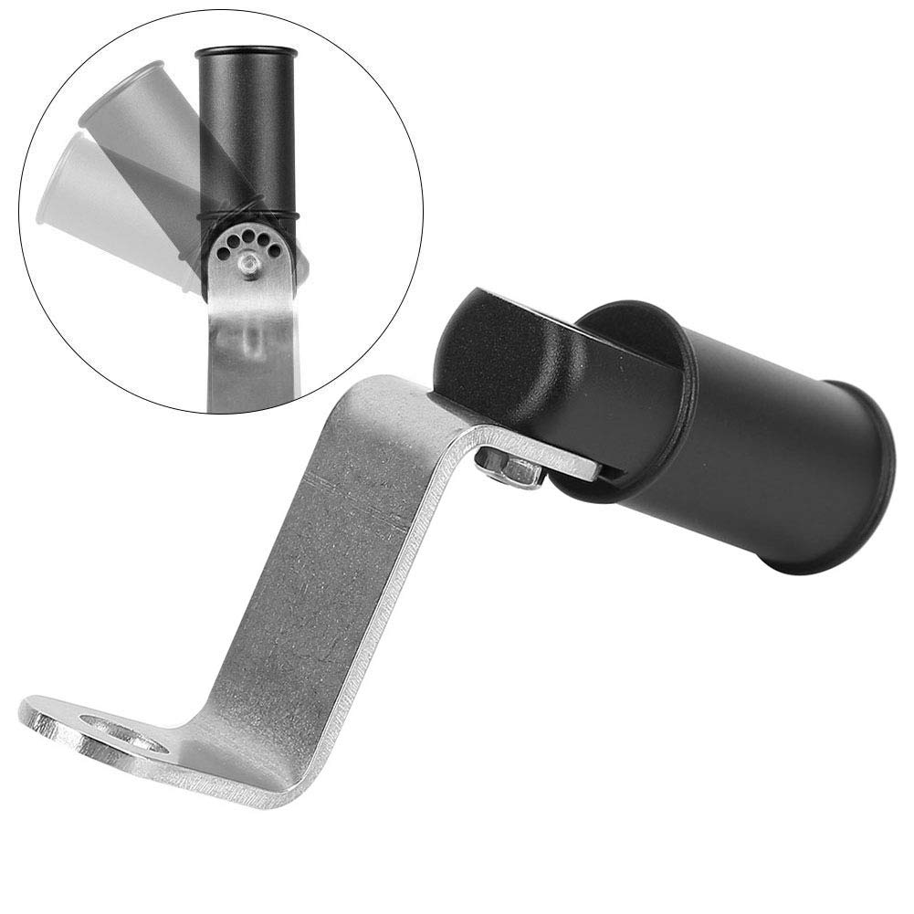 Motorradteile Aluminium Rückspiegelhalterhalterung, Rotierbare Klemme für 10 Mm Stange, Langlebig und Praktisch für Motorräder, Fahrräder Motorradteile Aluminium Rückspiegelhalterhalterung, Rotierbare Klemme für 10 Mm Stange, Langlebig und Praktisch für Motorräder, Fahrräder von Alomejor