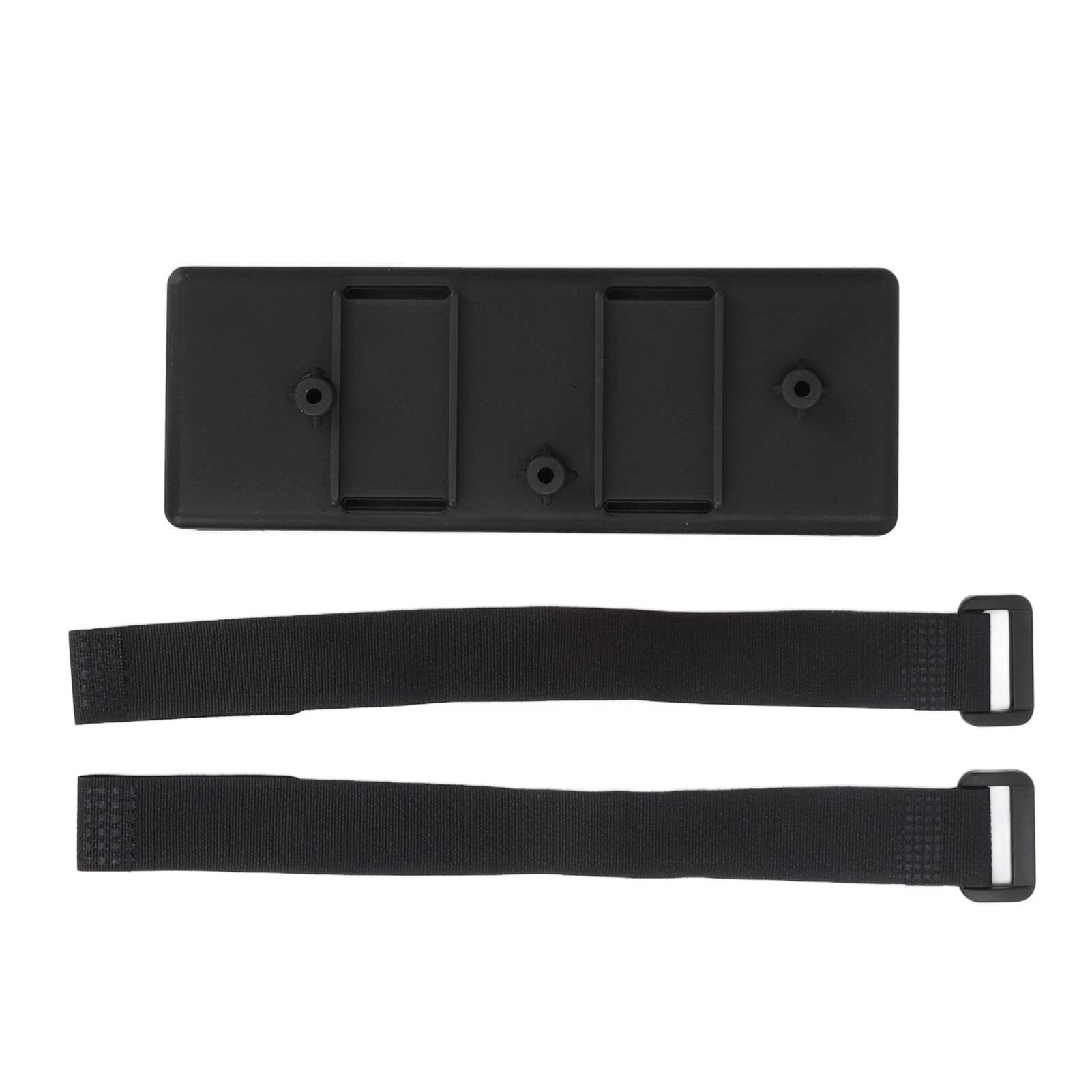 RC -Batterie -Tablett Box Stützbatterie Batteriekasten Langable Material für SCX10 D90 90046 RC Fahrzeuge, Einfach zu Reparieren für Amateure (BLACK) von Alomejor