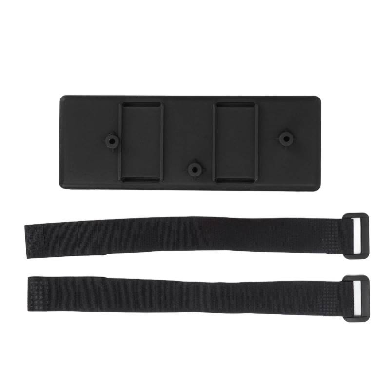 RC -Batterie -Tablett Box Stützbatterie Batteriekasten Langable Material für SCX10 D90 90046 RC Fahrzeuge, Einfach zu Reparieren für Amateure (BLACK) von Alomejor