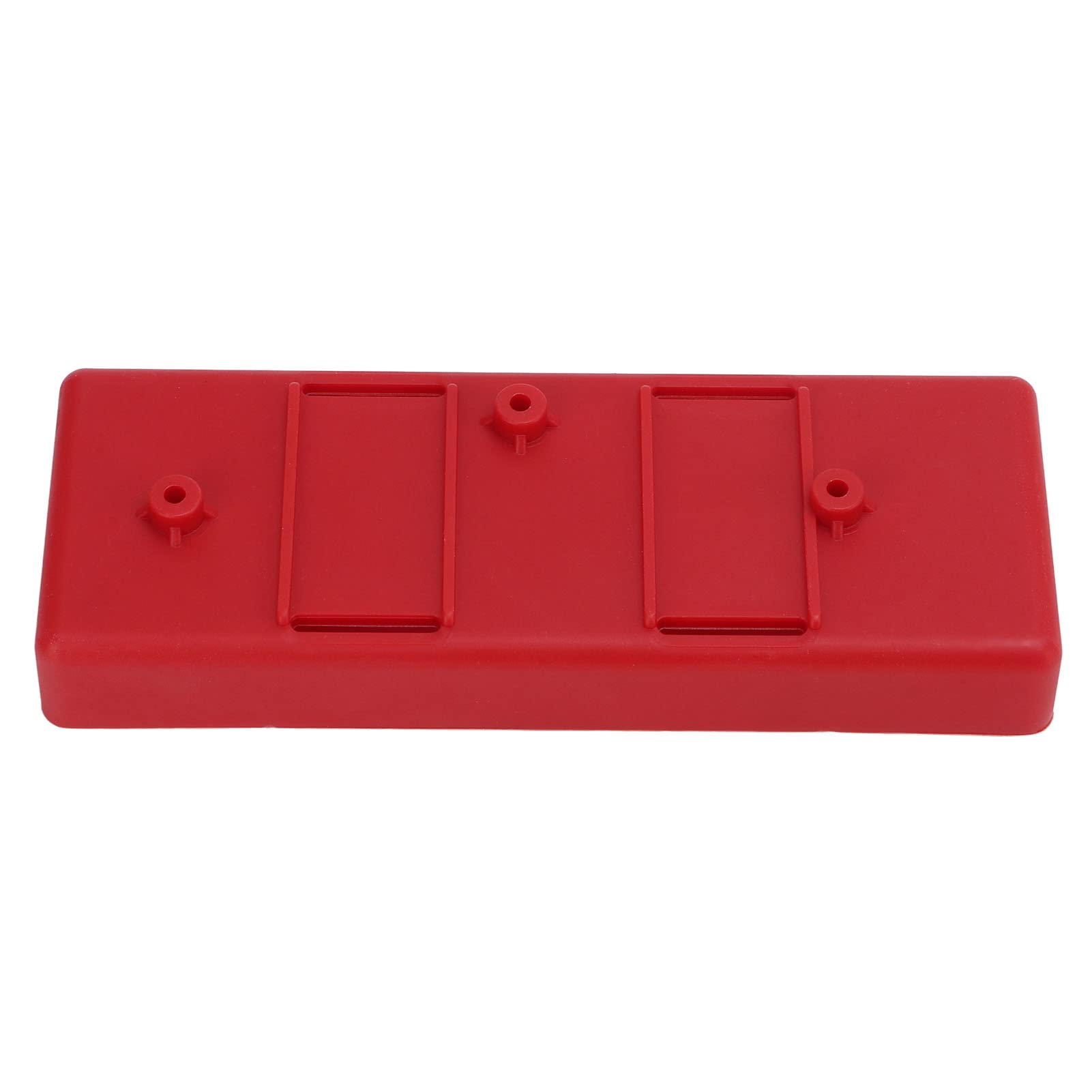 RC -Batterie -Tablett Box Stützbatterie Batteriekasten Langable Material für SCX10 D90 90046 RC Fahrzeuge, Einfach zu Reparieren für Amateure (Rot) von Alomejor