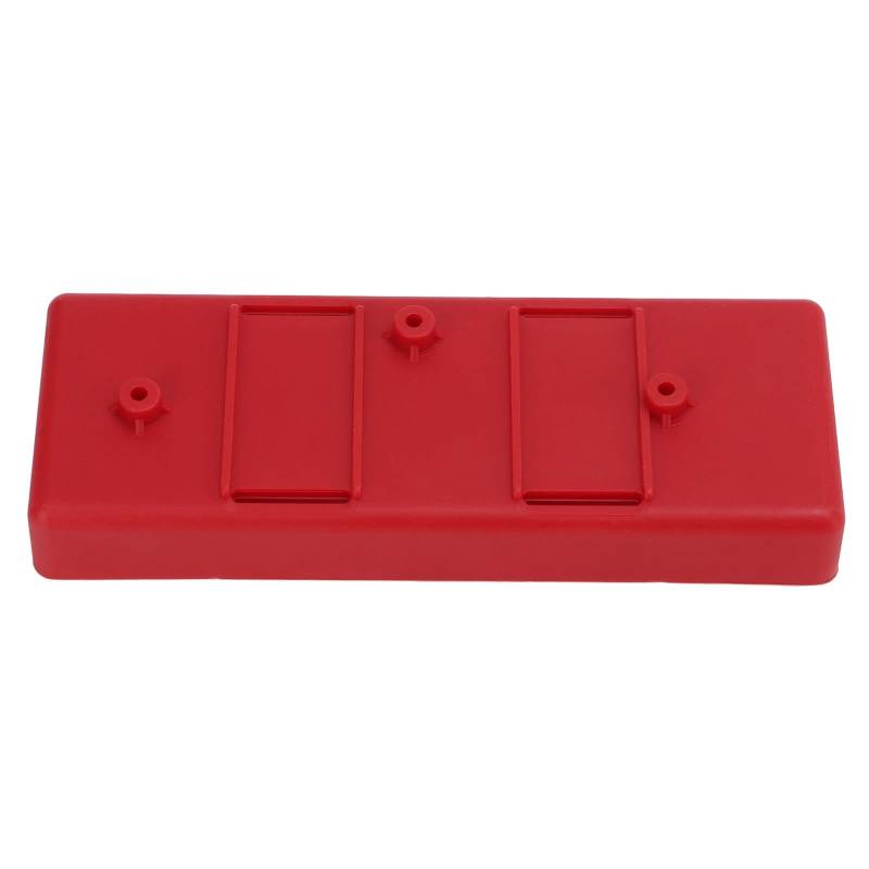 RC -Batterie -Tablett Box Stützbatterie Batteriekasten Langable Material für SCX10 D90 90046 RC Fahrzeuge, Einfach zu Reparieren für Amateure (Rot) von Alomejor