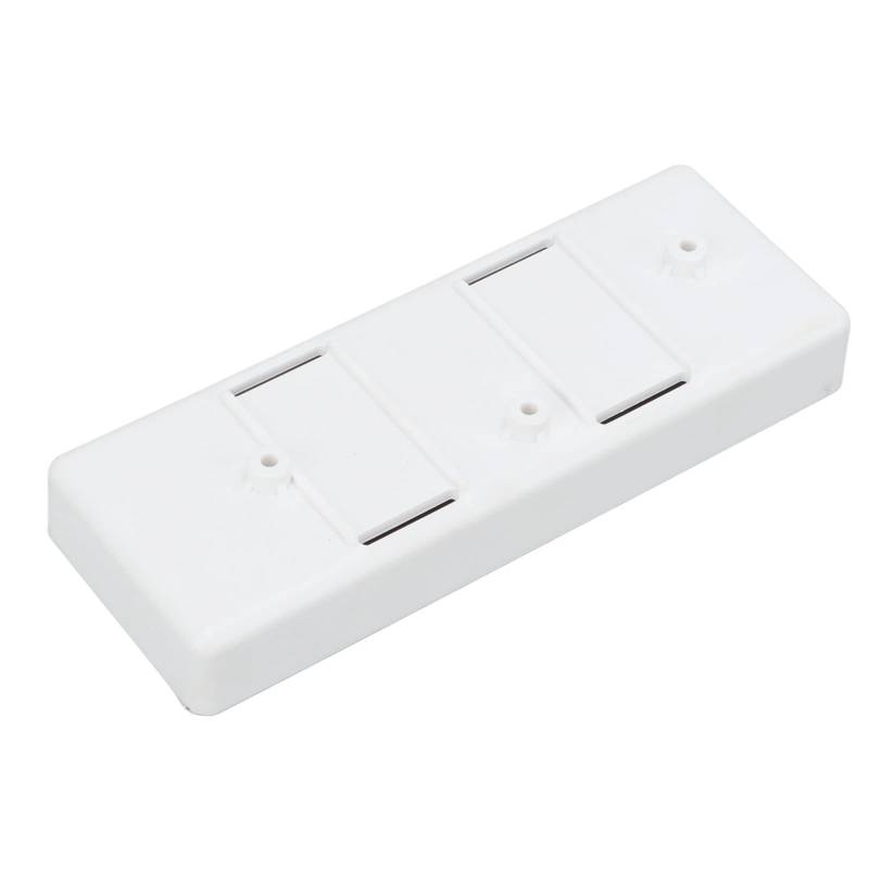 RC -Batterie -Tablett Box Stützbatterie Batteriekasten Langable Material für SCX10 D90 90046 RC Fahrzeuge, Einfach zu Reparieren für Amateure (White) von Alomejor