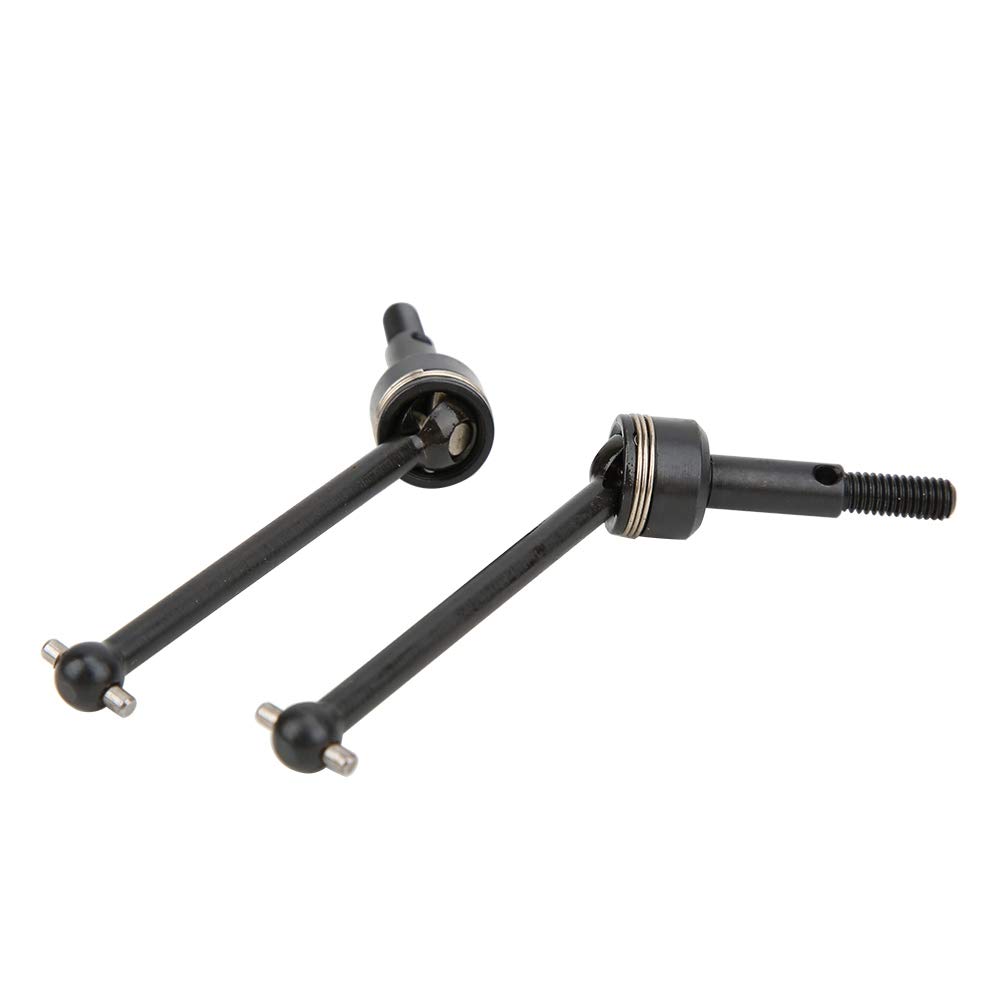 RC Schwarze Antriebswellen für HPI RS4 Sport 3 - Leichtes und Ausgewogenes Fernbedienungsteil - Einfach zu Installieren für 1/10 RC Auto Geeignet (BLACK) von Alomejor