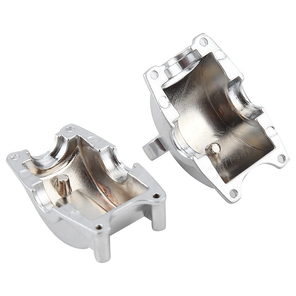Upgrade RC -Getriebeschale für WLTOYS A959 A979 A969 1/18 RC -Auto, Anodenoberfläche mit Einem Reibungslosen Ersatzteil für Nachhaltigkeit, Langfristiges Zubehör (SILVER) von Alomejor