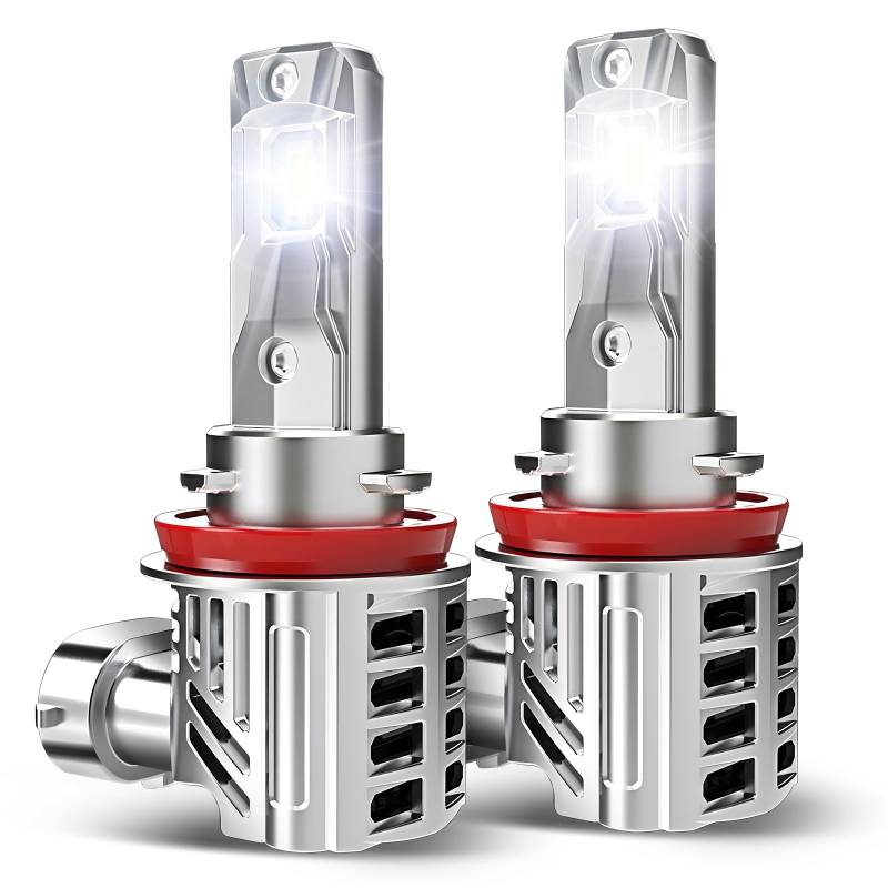 2 Stücke 9005 Halogen Lampen 24000LM 6000K Xenon Weiß Abblendlicht und Fernlicht Halogen-Scheinwerferlampe von Alopee